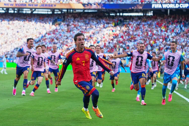 Spain denies Argentina 1-0